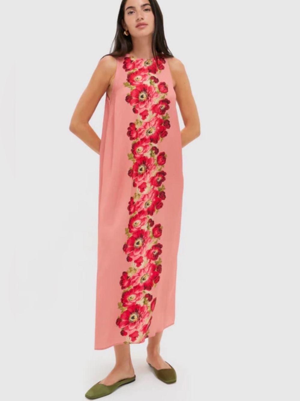 NWT Tuckernuck Coral Poppy Portia Dress size XS